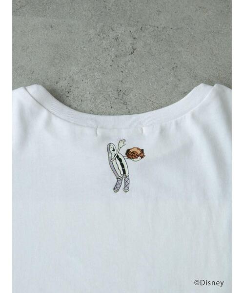 Green Parks(グリーンパークス)の「ディズニー/ショートフィルムTシャツ(Tシャツ/カットソー・レディース・ブルー系その他7/チャコールグレー/ホワイト・FREE)」の8枚目の写真