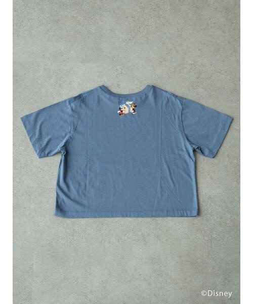 Green Parks(グリーンパークス)の「ディズニー/ショートフィルムTシャツ(Tシャツ/カットソー・レディース・ブルー系その他7/チャコールグレー/ホワイト・FREE)」の13枚目の写真