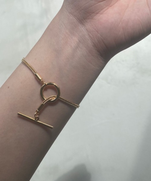 Aunt Marie's（アントマリーズ）の「Snake chain bracelet  / スネークチェーンブレスレット（ブレスレット・レディース・ゴールド/シルバー・FREE）」の4枚目の写真