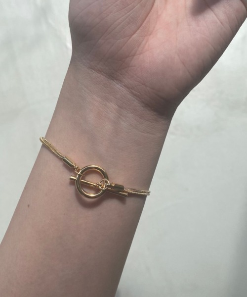 Aunt Marie's（アントマリーズ）の「Snake chain bracelet  / スネークチェーンブレスレット（ブレスレット・レディース・ゴールド/シルバー・FREE）」の9枚目の写真