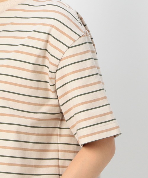 Scye（サイ）の「【Scye】〈別注〉マルチボーダーTシャツ ECRU WOMEN（Tシャツ/カットソー・レディース・ホワイト系その他5・38）」の10枚目の写真