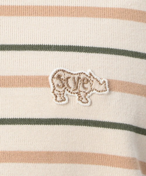 Scye（サイ）の「【Scye】〈別注〉マルチボーダーTシャツ ECRU WOMEN（Tシャツ/カットソー・レディース・ホワイト系その他5・38）」の12枚目の写真