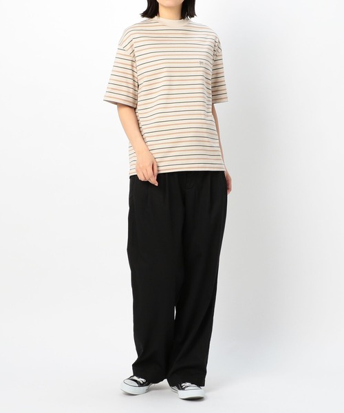 Scye（サイ）の「【Scye】〈別注〉マルチボーダーTシャツ ECRU WOMEN（Tシャツ/カットソー・レディース・ホワイト系その他5・38）」の4枚目の写真