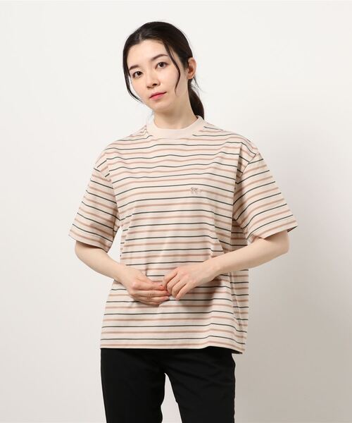 Scye（サイ）の「【Scye】〈別注〉マルチボーダーTシャツ ECRU WOMEN（Tシャツ/カットソー・レディース・ホワイト系その他5・38）」の5枚目の写真