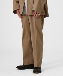 marka | marka / マーカ：STITCHLESS TROUSERS - organic cotton soft amunzen -：M21C-03PT01C[COR](スラックス)
