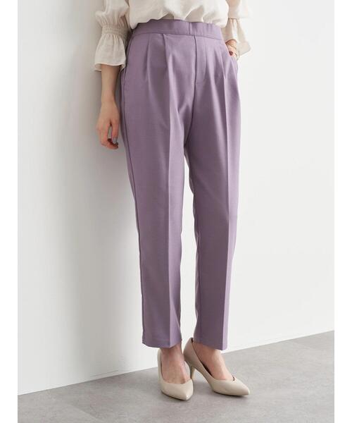 earth music&ecology(アースミュージックアンドエコロジー)の「ストレッチテーパードパンツ *(その他パンツ・レディース・ラベンダー/ベージュ/ブラック/ブラック系その他3/ミント/ベージュ系その他4・L/S/M)」の22枚目の写真