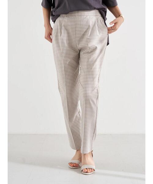 earth music&ecology(アースミュージックアンドエコロジー)の「ストレッチテーパードパンツ *(その他パンツ・レディース・ラベンダー/ベージュ/ブラック/ブラック系その他3/ミント/ベージュ系その他4・L/S/M)」の17枚目の写真