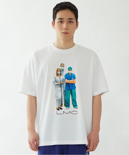 [LMC] エルエムシー Tシャツ T-Shirt (送料関税込み) LMC】BEAR DOLL TEE / エルエムシー ベアー ドール グラフィック