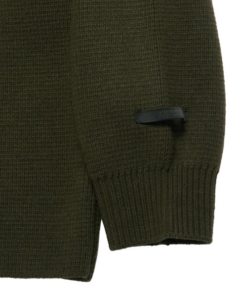 N.HOOLYWOOD（N.ハリウッド）の「HIGH NECK KNIT（ニット/セーター・メンズ・チャコール/グレー/ブラック/カーキ・36/40/38）」の19枚目の写真
