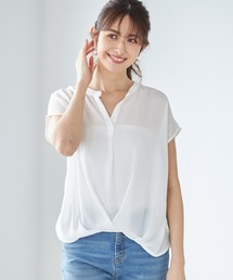 Cookie Chocolate | スキッパーネックカットソー(シャツ/ブラウス)