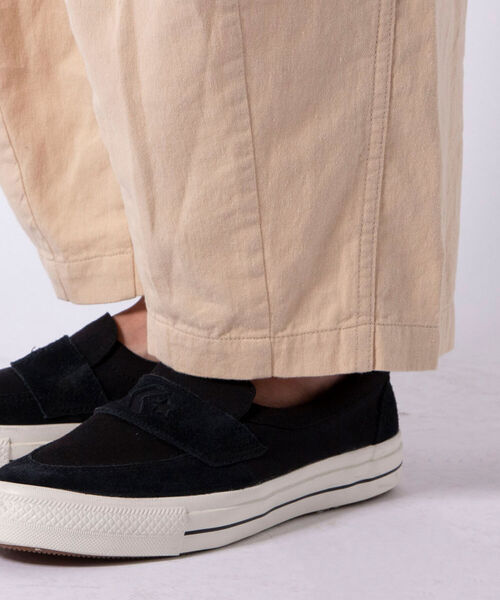 GLOSTER(グロスター)の「ワイドベイカーパンツ(その他パンツ・メンズ・ブラック/キナリ/オリーブ・M/L)」の5枚目の写真