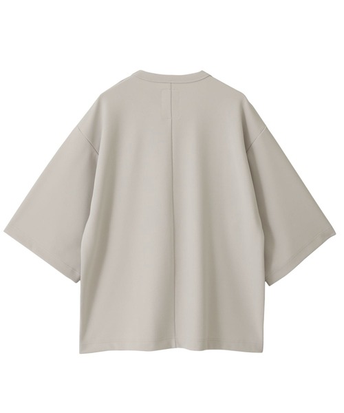 SHAREEF（シャリーフ）の「【SHAREEF】STUDIOUS別注 ABSTRACT FLOWERemb. GERORGETTE S/S TEE（Tシャツ/カットソー・メンズ・ブラック/ブラウン/アイボリー・1/2）」の20枚目の写真