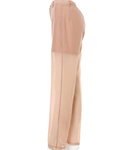 MLI'A（エムリア）の「シアー／パンツ（その他パンツ・レディース・ブラック/ライトカーキ/ピンクベージュ・FREE）」の5枚目の写真