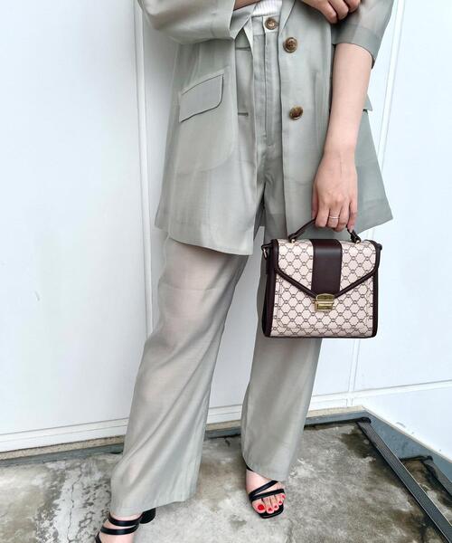 MLI'A（エムリア）の「シアー／パンツ（その他パンツ・レディース・ブラック/ライトカーキ/ピンクベージュ・FREE）」の14枚目の写真