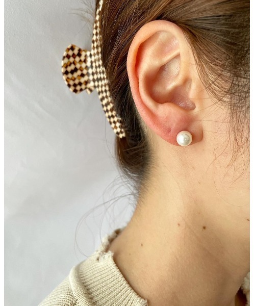 mou（モウ）の「2wayパールレーンピアス（ピアス（両耳用）・レディース・ホワイト・FREE）」の5枚目の写真