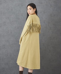 レディースのワンピース イエロー 黄色系 フリンジ ファッション通販 Zozotown