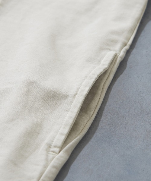 TOBILA（トビラ）の「ミニ裏毛ピグメント染めフリンジアメフトワンピ―ス（ワンピース・レディース・チャコールグレー/イエロー/ナチュラル・M）」の18枚目の写真