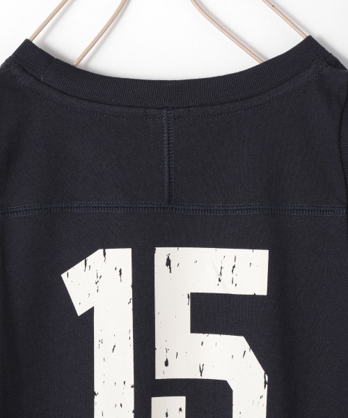 LOWRYS FARM（ローリーズファーム）の「ナンバリングワンピース　956897（ワンピース・キッズ・ネイビー/ブラウン/グリーン・110cm/120cm/130cm/140cm/150cm）」の12枚目の写真