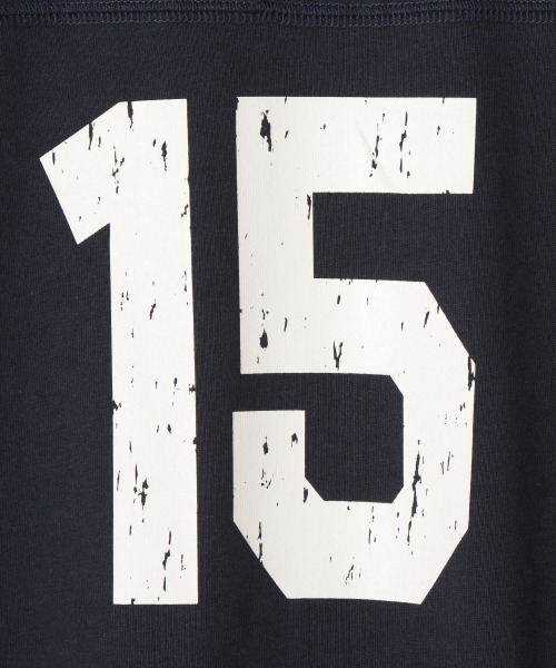 LOWRYS FARM（ローリーズファーム）の「ナンバリングワンピース　956897（ワンピース・キッズ・ネイビー/ブラウン/グリーン・110cm/120cm/130cm/140cm/150cm）」の4枚目の写真