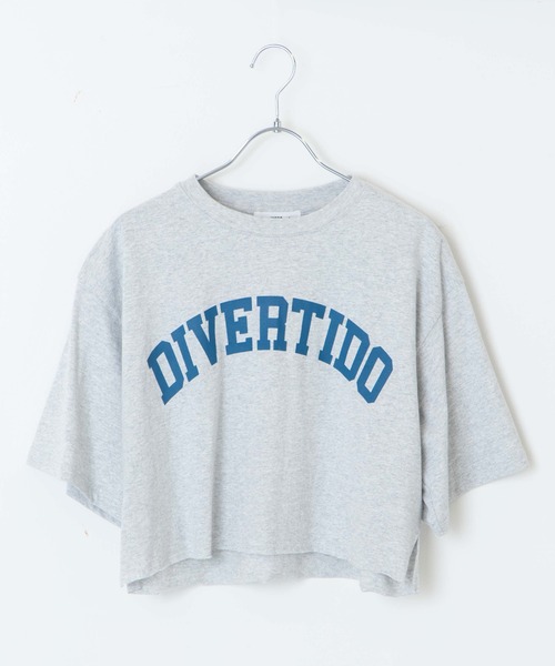 WEGO(ウィゴー)の「WEGO/グラフィックショートTシャツ(Tシャツ/カットソー・レディース・スミクロ/ダークグリーン/その他1/ワイン/ホワイト/ネイビー/オートミール・SMALL/MEDIUM)」の21枚目の写真