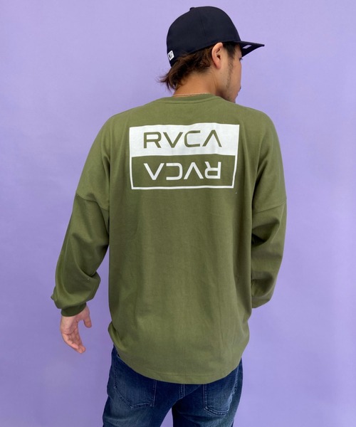 RVCA（ルーカ）の「WEB限定【ムラサキスポーツ別注】 RVCA/ルーカ オーバーサイズ バックプリントロンT BB042-065（Tシャツ/カットソー・メンズ・ホワイト/ブラック/グリーン・S/M/L）」の16枚目の写真