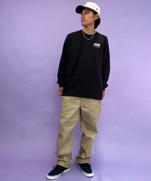 RVCA（ルーカ）の「WEB限定【ムラサキスポーツ別注】 RVCA/ルーカ オーバーサイズ バックプリントロンT BB042-065（Tシャツ/カットソー・メンズ・ホワイト/ブラック/グリーン・S/M/L）」の19枚目の写真