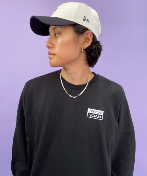 RVCA（ルーカ）の「WEB限定【ムラサキスポーツ別注】 RVCA/ルーカ オーバーサイズ バックプリントロンT BB042-065（Tシャツ/カットソー・メンズ・ホワイト/ブラック/グリーン・S/M/L）」の21枚目の写真