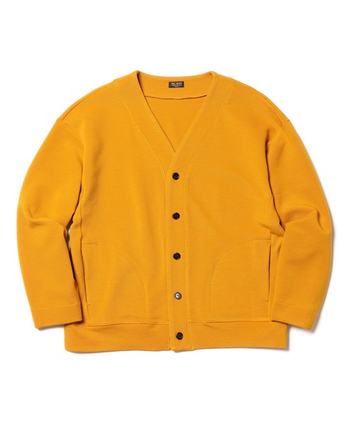 MR.OLIVE(ミスターオリーブ)の「ヘビー ミラノリブ / リラックス 5ボタン カーディガン(カーディガン/ボレロ・メンズ・ブラック/グリーン/イエロー・SMALL/MEDIUM/LARGE)」の8枚目の写真