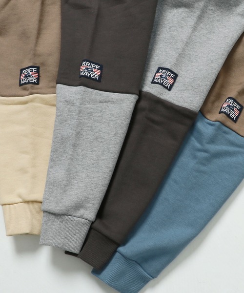 KRIFF MAYER Kid's Collection(クリフメイヤーキッズコレクション)の「WEB限定ポケットロゴスウェット(スウェット・キッズ・グレー/ブルー/ナチュラル/チャコール・120/130/140/150/160/170)」の17枚目の写真