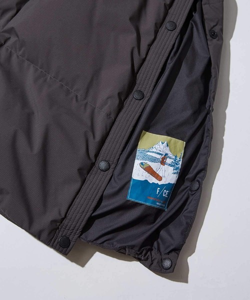 F/CE. （エフシーイー）の「F/CE. /エフシーイー  FT LONG DOWN HOODIE　 FT ロング ダウン フーディ（ダウンジャケット/コート・レディース・ブラック/セージグリーン/アーミー・SMALL）」の14枚目の写真