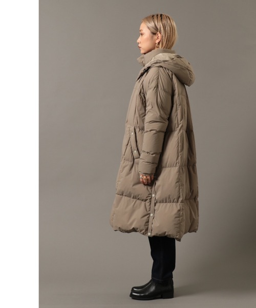 F/CE. （エフシーイー）の「F/CE. /エフシーイー  FT LONG DOWN HOODIE　 FT ロング ダウン フーディ（ダウンジャケット/コート・レディース・ブラック/セージグリーン/アーミー・SMALL）」の12枚目の写真