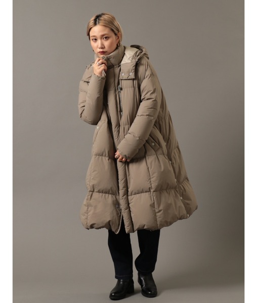 F/CE. （エフシーイー）の「F/CE. /エフシーイー  FT LONG DOWN HOODIE　 FT ロング ダウン フーディ（ダウンジャケット/コート・レディース・ブラック/セージグリーン/アーミー・SMALL）」の15枚目の写真