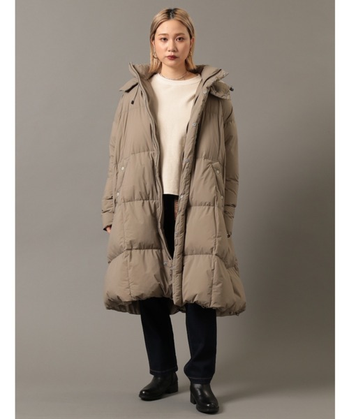 F/CE. （エフシーイー）の「F/CE. /エフシーイー  FT LONG DOWN HOODIE　 FT ロング ダウン フーディ（ダウンジャケット/コート・レディース・ブラック/セージグリーン/アーミー・SMALL）」の5枚目の写真