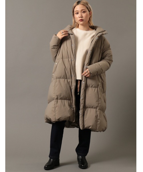 F/CE. （エフシーイー）の「F/CE. /エフシーイー  FT LONG DOWN HOODIE　 FT ロング ダウン フーディ（ダウンジャケット/コート・レディース・ブラック/セージグリーン/アーミー・SMALL）」の16枚目の写真