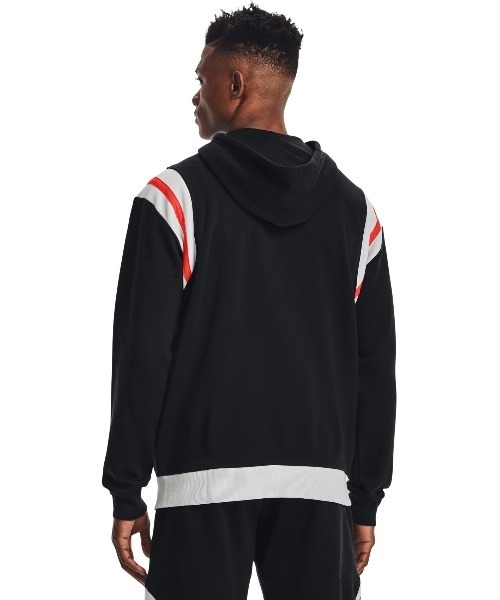 UNDER ARMOUR(アンダーアーマー)の「UAライバルフリース フルジップ フーディー アルママイタ(トレーニング/メンズ)(スウェット・メンズ・ブラック/グレー・XL/S/M/3XL/XXL/L)」の5枚目の写真