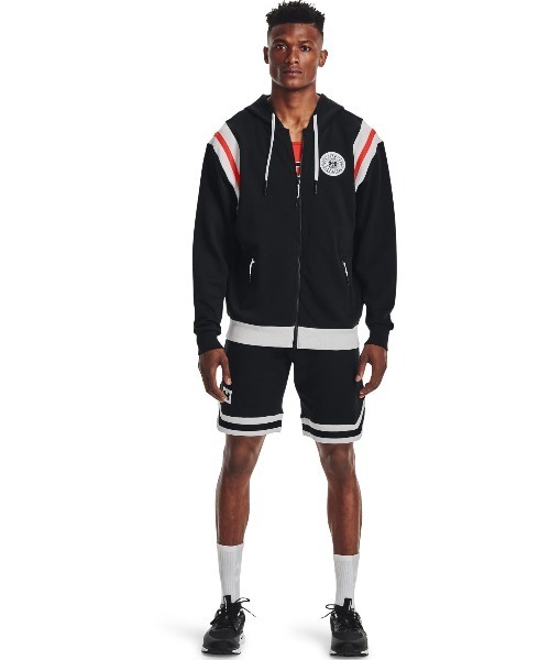 UNDER ARMOUR(アンダーアーマー)の「UAライバルフリース フルジップ フーディー アルママイタ(トレーニング/メンズ)(スウェット・メンズ・ブラック/グレー・XL/S/M/3XL/XXL/L)」の6枚目の写真
