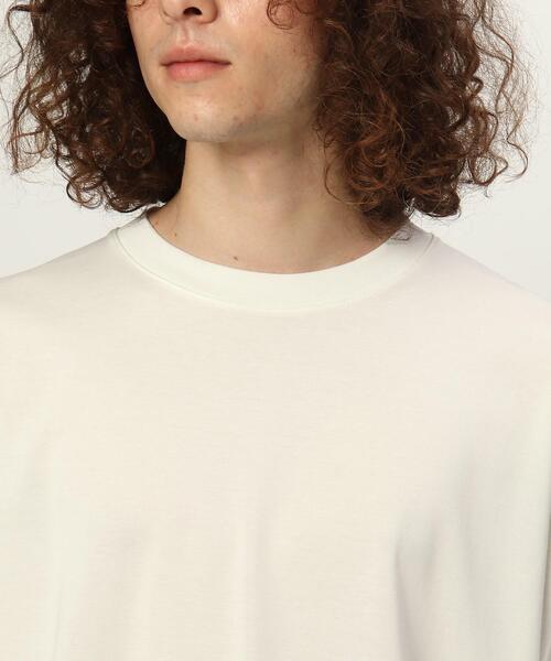 tk.TAKEO KIKUCHI（ティーケータケオキクチ）の「◆ウルティマコットンTシャツ(長袖)（Tシャツ/カットソー・メンズ・チャコールグレー/サンドベージュ/ブラック/オフホワイト/ライトベージュ/グレー・02/03/01）」の15枚目の写真