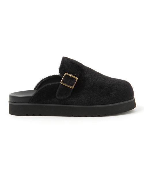 niko and...（ニコアンド）の「オリジナルサボサンダル（サンダル・レディース・ブラック/ブラウン・MEDIUM/LARGE）」の6枚目の写真