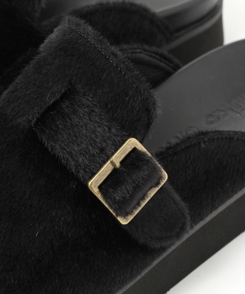 niko and...（ニコアンド）の「オリジナルサボサンダル（サンダル・レディース・ブラック/ブラウン・MEDIUM/LARGE）」の9枚目の写真