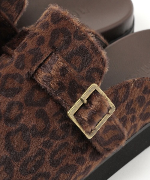 niko and...（ニコアンド）の「オリジナルサボサンダル（サンダル・レディース・ブラック/ブラウン・MEDIUM/LARGE）」の8枚目の写真