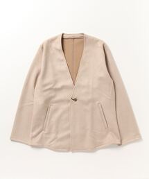 Iroquois | 【Iroquois】EX.FAKE SUEDE NO COLLAR JKT(ノーカラージャケット)