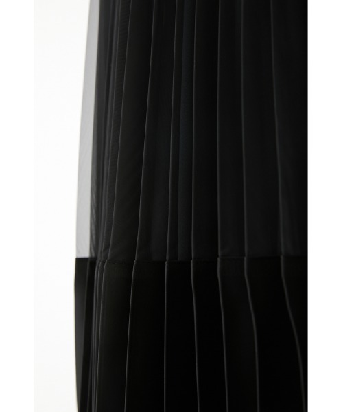 rienda(リエンダ)の「ミックスマテリアルプリーツスカート(スカート・レディース・ライトブルー/ブラック/ブラウン・SMALL/MEDIUM)」の19枚目の写真