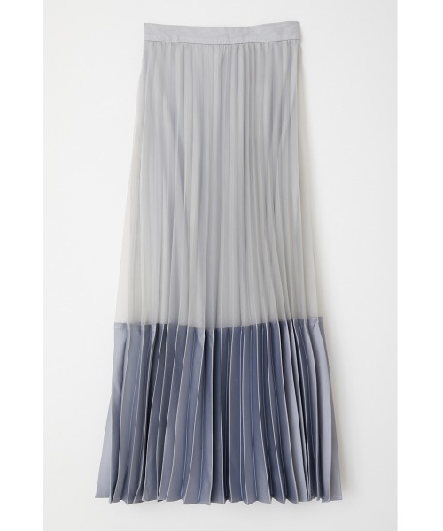 rienda(リエンダ)の「ミックスマテリアルプリーツスカート(スカート・レディース・ライトブルー/ブラック/ブラウン・SMALL/MEDIUM)」の6枚目の写真