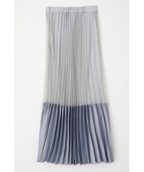 rienda(リエンダ)の「ミックスマテリアルプリーツスカート(スカート・レディース・ライトブルー/ブラック/ブラウン・SMALL/MEDIUM)」の9枚目の写真