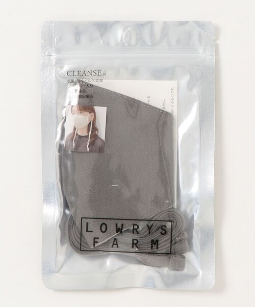 LOWRYS FARM（ローリーズファーム）の「リボンマスク／ＭＡ　216079（マスク・レディース・アイボリー/グレー/ベージュ・FREE）」の6枚目の写真