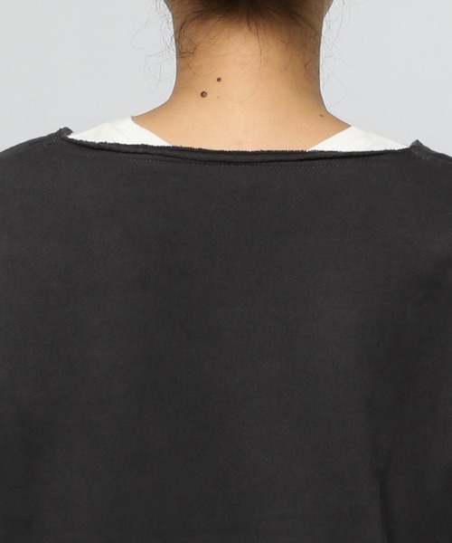 LOWRYS FARM(ローリーズファーム)の「スエードタッチスキッパープルオーバー 219241(スウェット・レディース・チャコールグレー/イエロー/ブルー/アイボリー・FREE)」の8枚目の写真