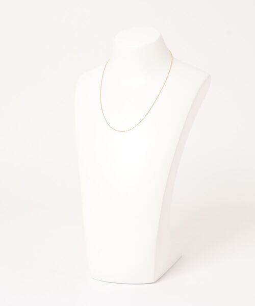 mline（エムライン）の「[mline] WEB限定 シンプルネックレス（ネックレス・レディース・ゴールド・ONE SIZE）」の2枚目の写真