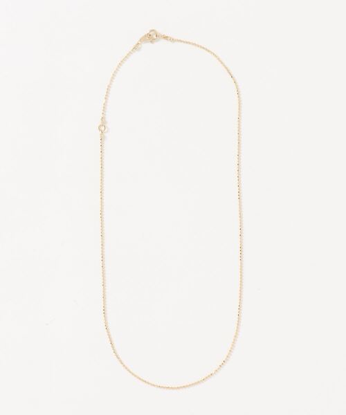 mline（エムライン）の「[mline] WEB限定 シンプルネックレス（ネックレス・レディース・ゴールド・ONE SIZE）」の3枚目の写真