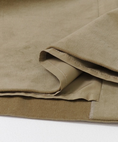 F by ROSSO(エフバイロッソ)の「F by ROSSO コーデュロイジャンパースカート(ワンピース・レディース・ベージュ/ダークブラウン・36/38)」の20枚目の写真