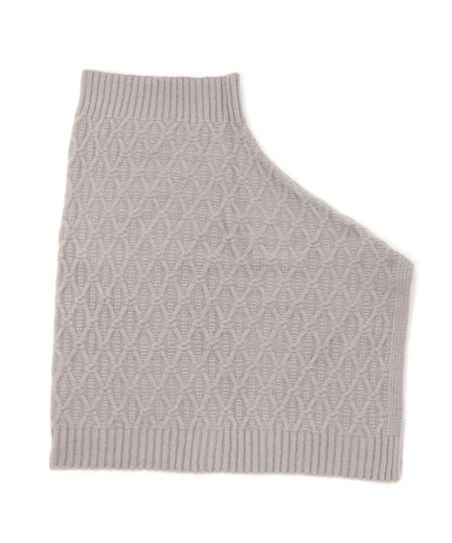 niko and...（ニコアンド）の「オリジナルニットケープ（ストール/ショール・レディース・ベージュ/グレー/モカ・0）」の14枚目の写真